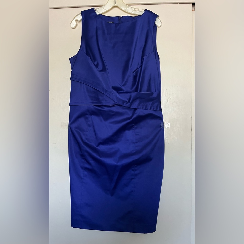 Talbots Chic Periwinkle Blue Midi Dress